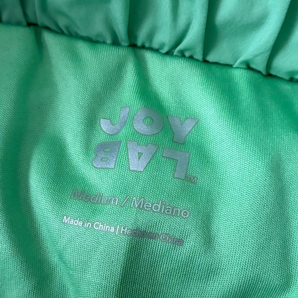 JoyLab Women's Vibrant Green Athletic Shorts M - Picture 8 of 9